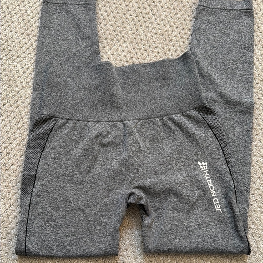 Jed North Gray Leggings with High-Rise Waistband - Picture 7 of 11